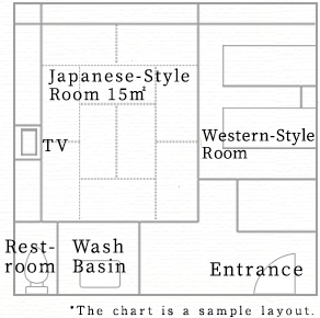 Japanese & Western-Style Room Room Layout