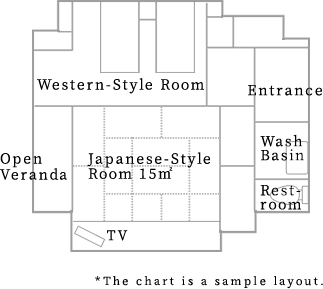 Japanese & Western-Style Room Room Layout